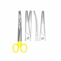 Scissors with Tungsten Carbide Inserts